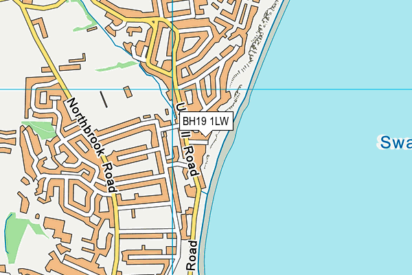BH19 1LW map - OS VectorMap District (Ordnance Survey) BH19 1LW map - OS VectorMap District (Ordnance Survey)