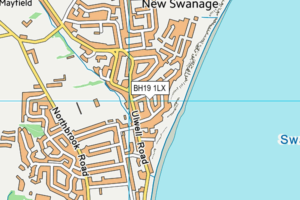 BH19 1LX map - OS VectorMap District (Ordnance Survey) BH19 1LX map - OS VectorMap District (Ordnance Survey)