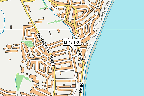BH19 1PA map - OS VectorMap District (Ordnance Survey) BH19 1PA map - OS VectorMap District (Ordnance Survey)