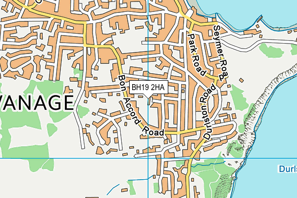 BH19 2HA map - OS VectorMap District (Ordnance Survey) BH19 2HA map - OS VectorMap District (Ordnance Survey)