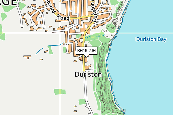 BH19 2JH map - OS VectorMap District (Ordnance Survey) BH19 2JH map - OS VectorMap District (Ordnance Survey)