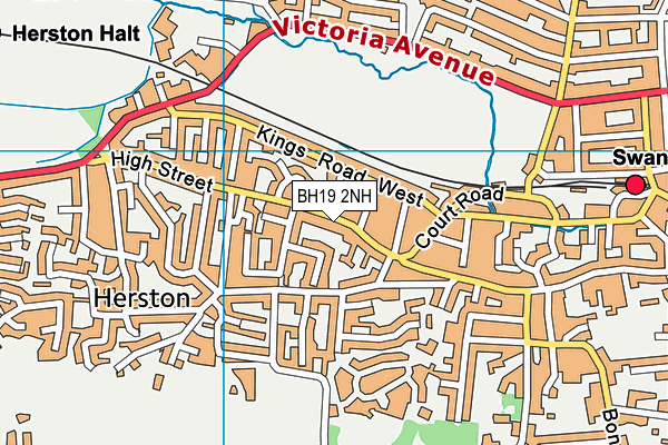BH19 2NH map - OS VectorMap District (Ordnance Survey) BH19 2NH map - OS VectorMap District (Ordnance Survey)