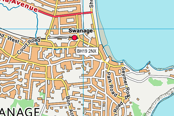 BH19 2NX map - OS VectorMap District (Ordnance Survey) BH19 2NX map - OS VectorMap District (Ordnance Survey)