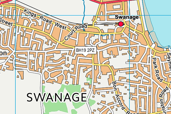 BH19 2PZ map - OS VectorMap District (Ordnance Survey) BH19 2PZ map - OS VectorMap District (Ordnance Survey)