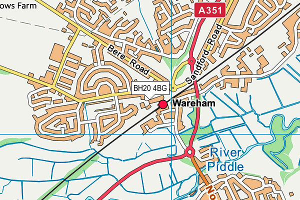 BH20 4BG map - OS VectorMap District (Ordnance Survey) BH20 4BG map - OS VectorMap District (Ordnance Survey)