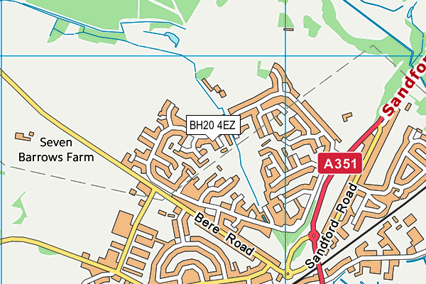BH20 4EZ map - OS VectorMap District (Ordnance Survey) BH20 4EZ map - OS VectorMap District (Ordnance Survey)