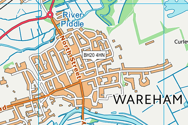 BH20 4HN map - OS VectorMap District (Ordnance Survey) BH20 4HN map - OS VectorMap District (Ordnance Survey)