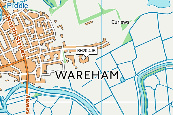 BH20 4JB map - OS VectorMap District (Ordnance Survey) BH20 4JB map - OS VectorMap District (Ordnance Survey)