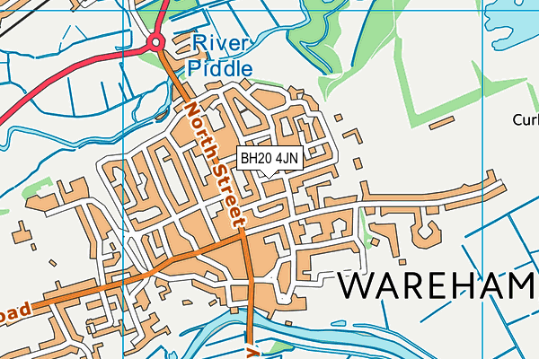 BH20 4JN map - OS VectorMap District (Ordnance Survey) BH20 4JN map - OS VectorMap District (Ordnance Survey)