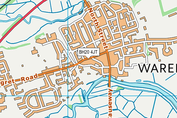 BH20 4JT map - OS VectorMap District (Ordnance Survey) BH20 4JT map - OS VectorMap District (Ordnance Survey)