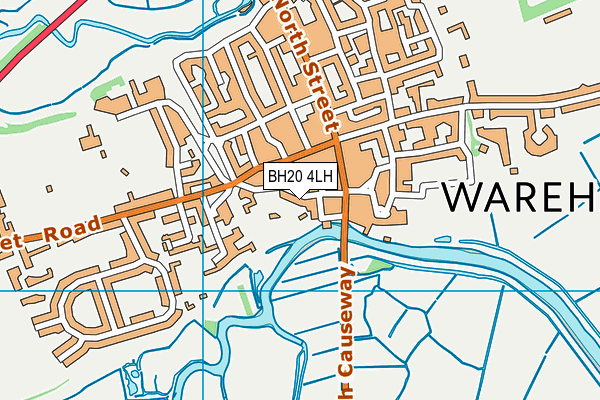 BH20 4LH map - OS VectorMap District (Ordnance Survey) BH20 4LH map - OS VectorMap District (Ordnance Survey)