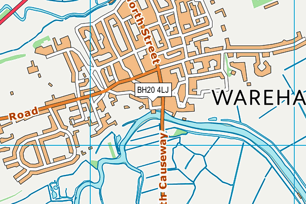 BH20 4LJ map - OS VectorMap District (Ordnance Survey) BH20 4LJ map - OS VectorMap District (Ordnance Survey)