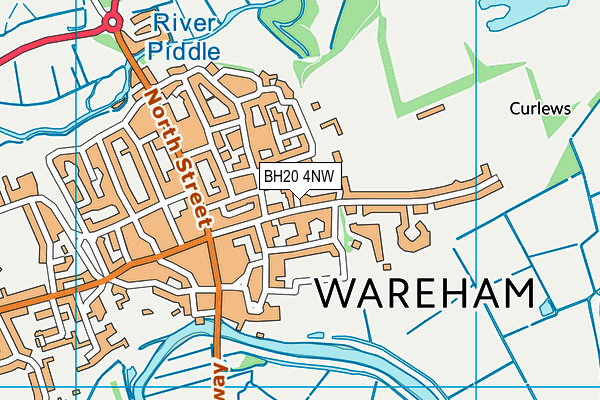 BH20 4NW map - OS VectorMap District (Ordnance Survey) BH20 4NW map - OS VectorMap District (Ordnance Survey)