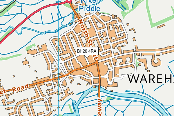 BH20 4RA map - OS VectorMap District (Ordnance Survey) BH20 4RA map - OS VectorMap District (Ordnance Survey)