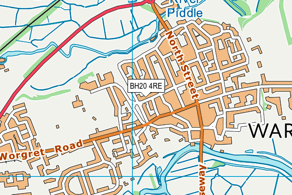 BH20 4RE map - OS VectorMap District (Ordnance Survey) BH20 4RE map - OS VectorMap District (Ordnance Survey)