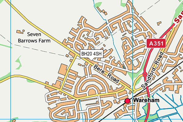 BH20 4SH map - OS VectorMap District (Ordnance Survey) BH20 4SH map - OS VectorMap District (Ordnance Survey)
