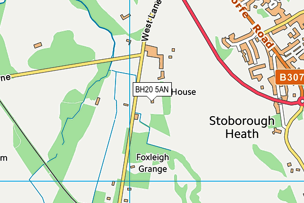 BH20 5AN map - OS VectorMap District (Ordnance Survey) BH20 5AN map - OS VectorMap District (Ordnance Survey)