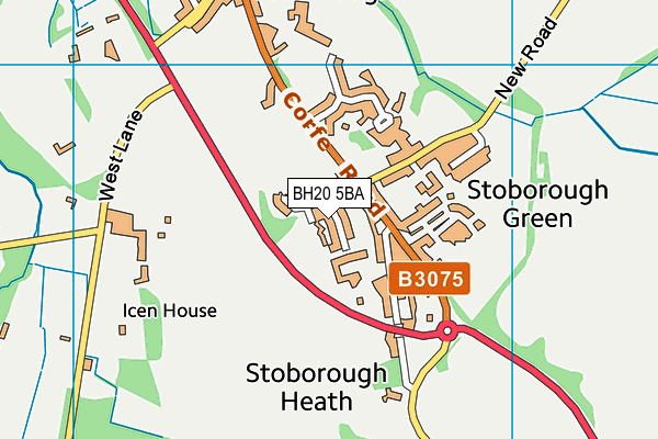 BH20 5BA map - OS VectorMap District (Ordnance Survey) BH20 5BA map - OS VectorMap District (Ordnance Survey)