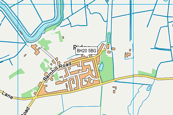 BH20 5BG map - OS VectorMap District (Ordnance Survey) BH20 5BG map - OS VectorMap District (Ordnance Survey)