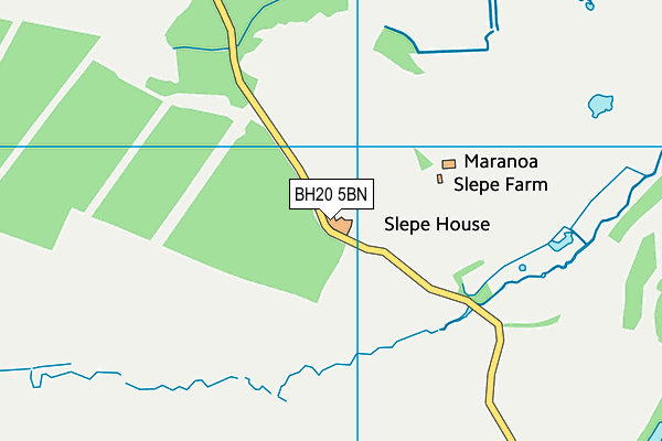 BH20 5BN map - OS VectorMap District (Ordnance Survey) BH20 5BN map - OS VectorMap District (Ordnance Survey)