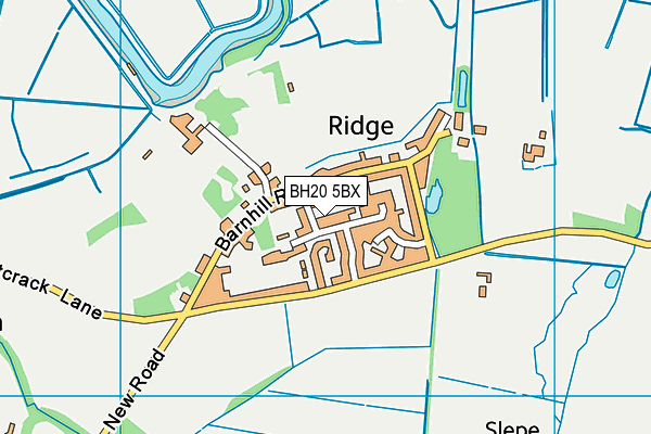 BH20 5BX map - OS VectorMap District (Ordnance Survey) BH20 5BX map - OS VectorMap District (Ordnance Survey)