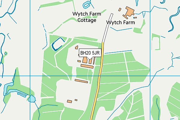 BH20 5JR map - OS VectorMap District (Ordnance Survey) BH20 5JR map - OS VectorMap District (Ordnance Survey)