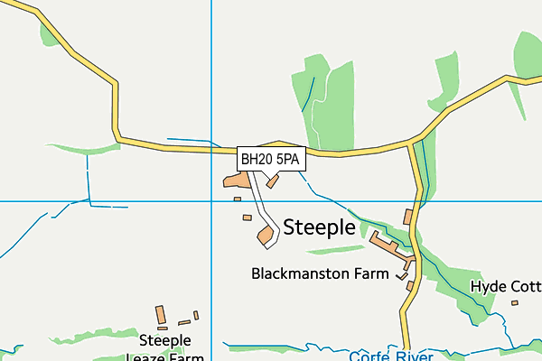 BH20 5PA map - OS VectorMap District (Ordnance Survey) BH20 5PA map - OS VectorMap District (Ordnance Survey)