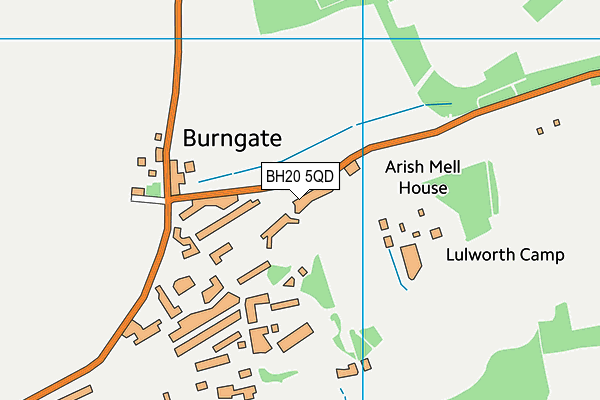 BH20 5QD map - OS VectorMap District (Ordnance Survey) BH20 5QD map - OS VectorMap District (Ordnance Survey)
