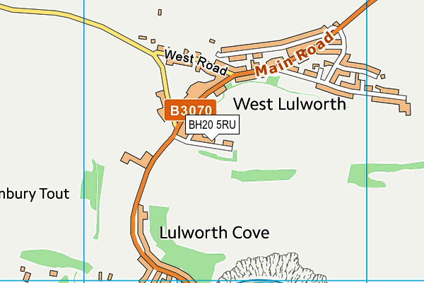 BH20 5RU map - OS VectorMap District (Ordnance Survey) BH20 5RU map - OS VectorMap District (Ordnance Survey)