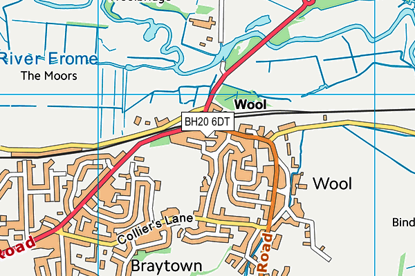 BH20 6DT map - OS VectorMap District (Ordnance Survey) BH20 6DT map - OS VectorMap District (Ordnance Survey)