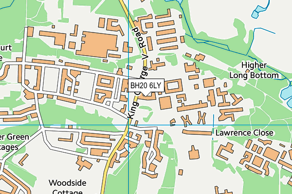 BH20 6LY map - OS VectorMap District (Ordnance Survey) BH20 6LY map - OS VectorMap District (Ordnance Survey)
