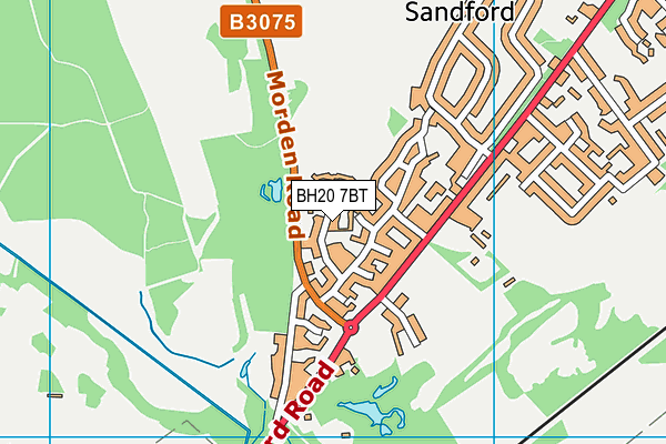 BH20 7BT map - OS VectorMap District (Ordnance Survey) BH20 7BT map - OS VectorMap District (Ordnance Survey)