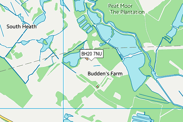 BH20 7NU map - OS VectorMap District (Ordnance Survey) BH20 7NU map - OS VectorMap District (Ordnance Survey)