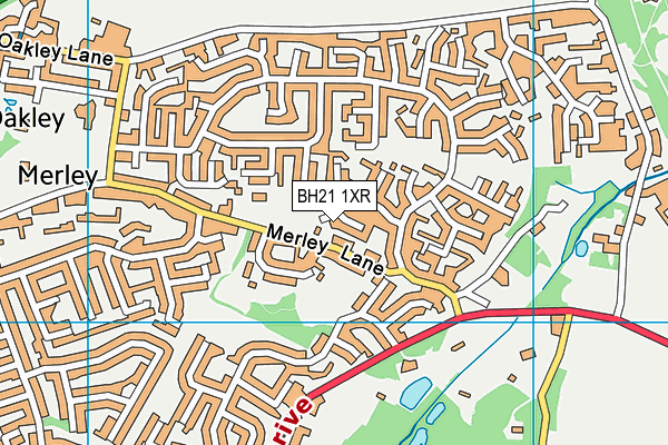 BH21 1XR map - OS VectorMap District (Ordnance Survey) BH21 1XR map - OS VectorMap District (Ordnance Survey)