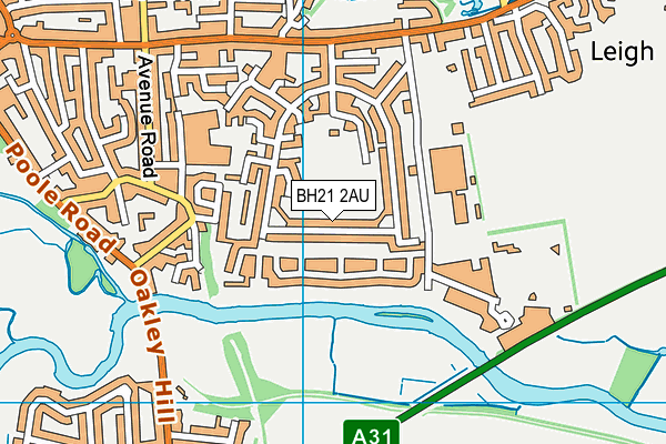 BH21 2AU map - OS VectorMap District (Ordnance Survey) BH21 2AU map - OS VectorMap District (Ordnance Survey)