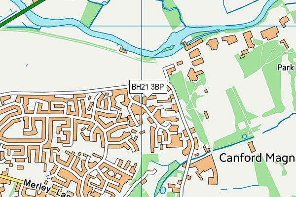 BH21 3BP map - OS VectorMap District (Ordnance Survey) BH21 3BP map - OS VectorMap District (Ordnance Survey)