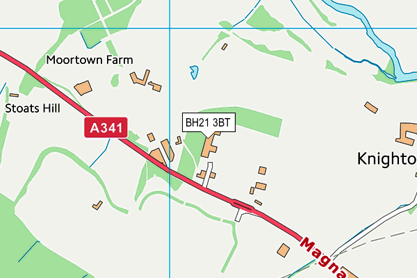 BH21 3BT map - OS VectorMap District (Ordnance Survey) BH21 3BT map - OS VectorMap District (Ordnance Survey)