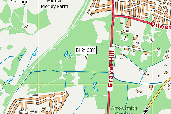 BH21 3BY map - OS VectorMap District (Ordnance Survey) BH21 3BY map - OS VectorMap District (Ordnance Survey)