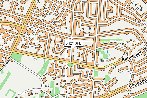 BH21 3PE map - OS VectorMap District (Ordnance Survey) BH21 3PE map - OS VectorMap District (Ordnance Survey)