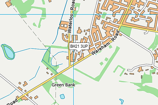 BH21 3UP map - OS VectorMap District (Ordnance Survey) BH21 3UP map - OS VectorMap District (Ordnance Survey)