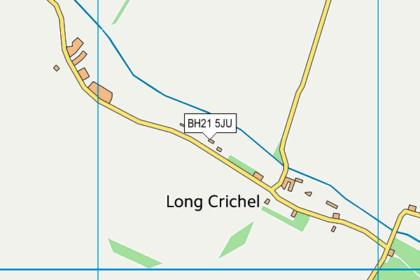 BH21 5JU map - OS VectorMap District (Ordnance Survey) BH21 5JU map - OS VectorMap District (Ordnance Survey)