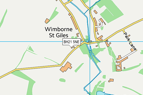 BH21 5NE map - OS VectorMap District (Ordnance Survey) BH21 5NE map - OS VectorMap District (Ordnance Survey)