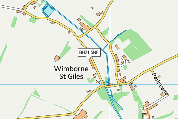 BH21 5NF map - OS VectorMap District (Ordnance Survey) BH21 5NF map - OS VectorMap District (Ordnance Survey)