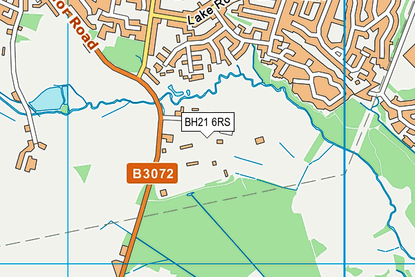 BH21 6RS map - OS VectorMap District (Ordnance Survey) BH21 6RS map - OS VectorMap District (Ordnance Survey)
