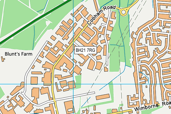 BH21 7RG map - OS VectorMap District (Ordnance Survey) BH21 7RG map - OS VectorMap District (Ordnance Survey)