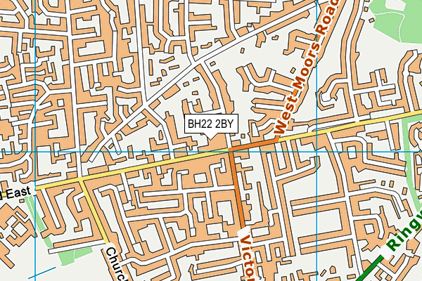 BH22 2BY map - OS VectorMap District (Ordnance Survey) BH22 2BY map - OS VectorMap District (Ordnance Survey)