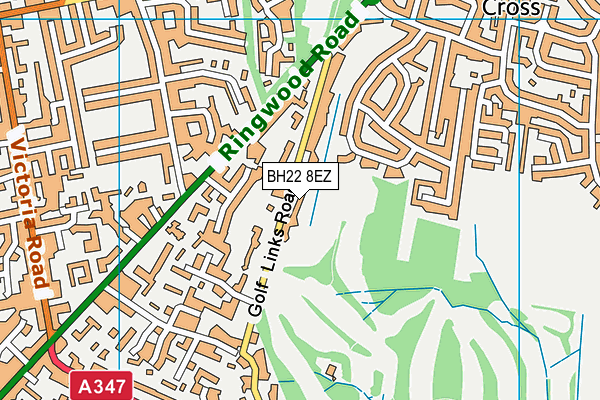 BH22 8EZ map - OS VectorMap District (Ordnance Survey) BH22 8EZ map - OS VectorMap District (Ordnance Survey)