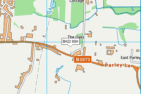 BH22 8SH map - OS VectorMap District (Ordnance Survey) BH22 8SH map - OS VectorMap District (Ordnance Survey)