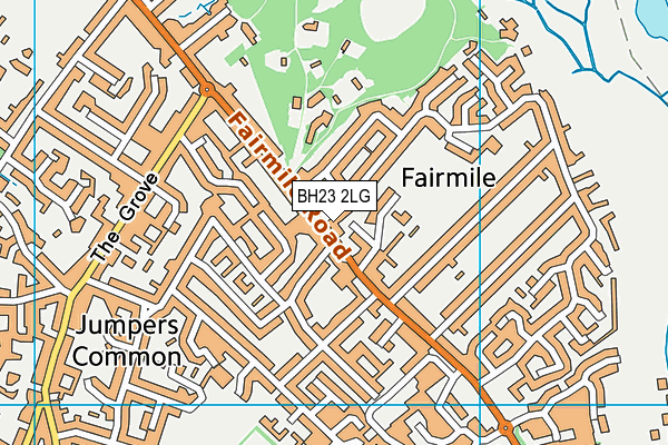 BH23 2LG map - OS VectorMap District (Ordnance Survey) BH23 2LG map - OS VectorMap District (Ordnance Survey)