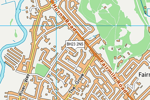 BH23 2NS map - OS VectorMap District (Ordnance Survey) BH23 2NS map - OS VectorMap District (Ordnance Survey)